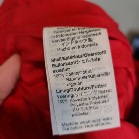 J. Crew Skirt Mini Skirt Pencil Skirt Womens 8 Red Scalloped Cotton Skirt Womens - Picture 6 of 8